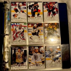 2018-2019 Upper Deck Hockey Card Lot